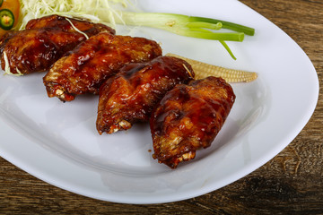 Teriyaki chicken wings