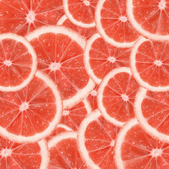 A slices of grapefruit texture