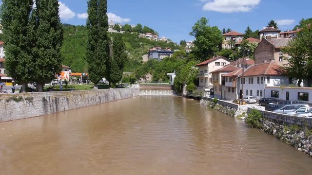 Sarajevo Miljacka river