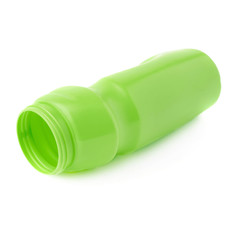 Water bottle isolated over the white background