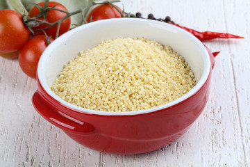Raw millet