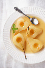 poached pear