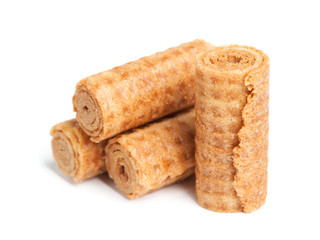 Sweet tube wafer