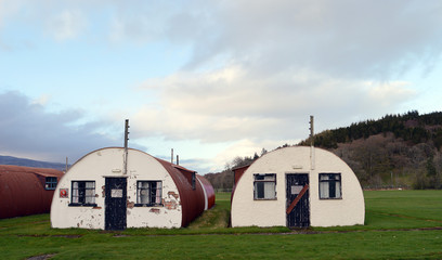 Cultybraggan camp: former POW camp, Comrie, Perthshire, Scotland