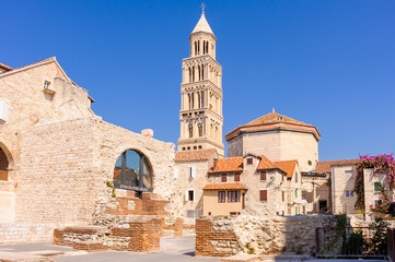 Split, Croatia St. Domnius south view