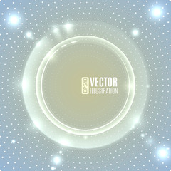 Energy abstract glow circles