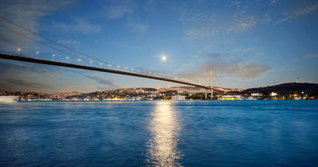 Bosphorus Bridge at the night