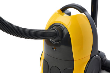Vacuum cleaner over isolated white background