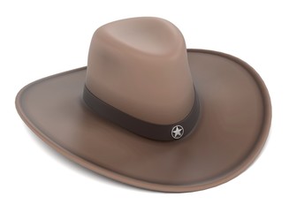 3d renderings of cowboy hat