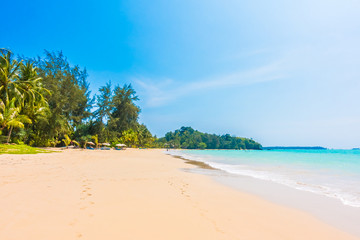 Beautiful tropical beach and sea