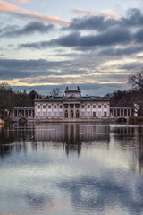 Lazienki Palace in Warsaw, Poland