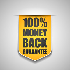 100% Money Back Guarantee shield