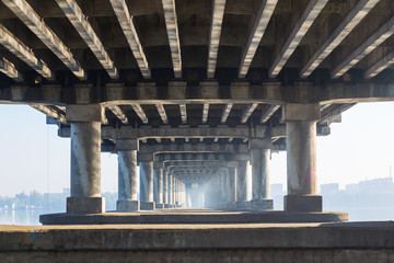 Under the bridge closeup.