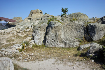 Panoramic view of Antique Thracian sanctuary Tatul, Kardzhali Region, Bulgaria