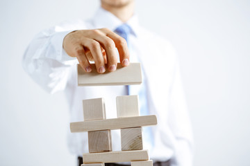 Concept of business hierarchy and human resources