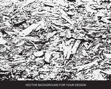 Distress Overlay Texture For Your Design. Black and white grunge