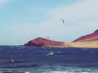 El Medano Beach Tenerife Canary Islands Spain