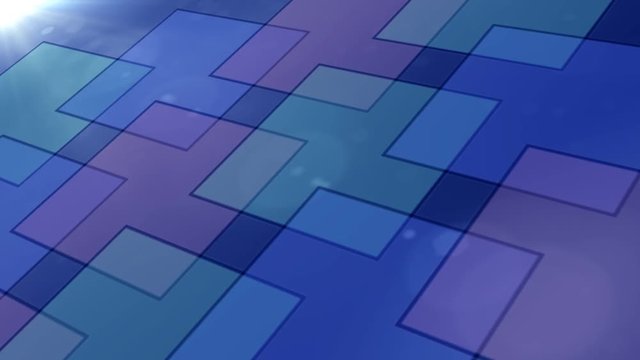 squares pattern blue abstract motion background