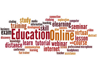 Online Education, word cloud 4