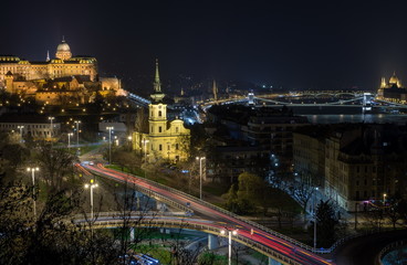 Naklejka premium Castle of Budapest