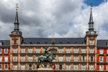 plaza Mayor de Madrid, Espagne