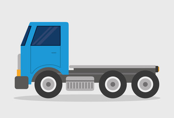 Truck design. transportation icon. flat illustration