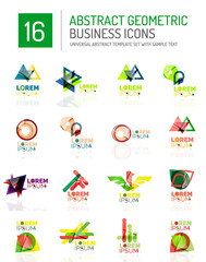 Abstract business icons