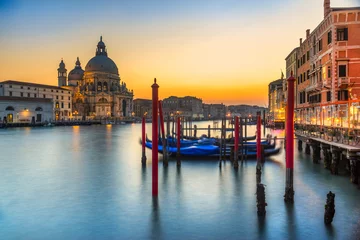 Fototapeten Canal Grande und Basilika Santa Maria della Salute, Venedig, Italien © Luciano Mortula-LGM