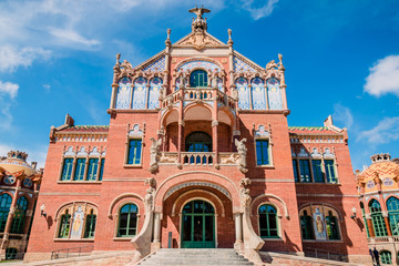 Ancien Hôpital de Sant Pau à Barcelone