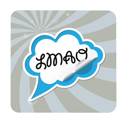 Acronyms on Paper Speech Balloon