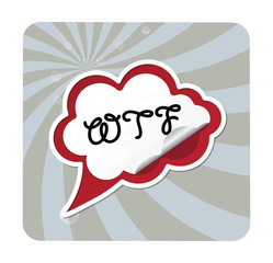 Acronyms on Paper Speech Balloon