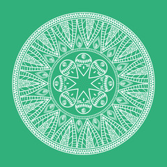 Mandala design. bohemic concept 