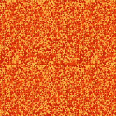 Abstract background of triangular mosaics in Fiery colors. Vector illustration