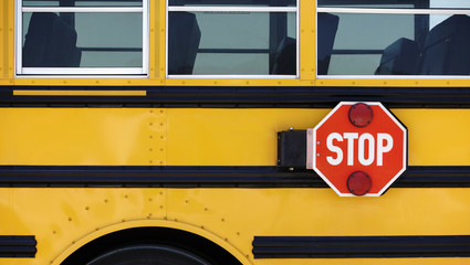 School Bus Stop sign