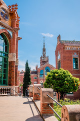 Ancien Hôpital de Sant Pau à Barcelone
