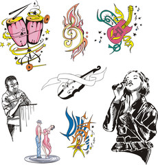 Music and musicians set