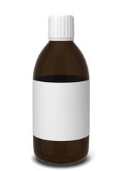 Medicine bottle for liquid