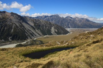 Landscape near Mt Cook