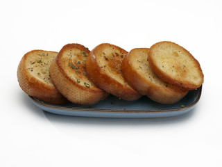 garlic bread plate