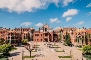 Ancien Hôpital de Sant Pau à Barcelone