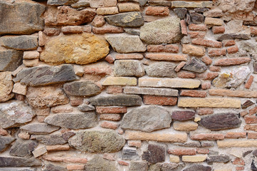 Old stone wall background texture