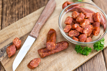 German Mettwurst (Chilli flavoured)