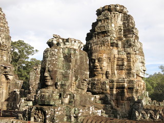 Fototapeta premium Bayon temple Angkor Thom, Cambodia 