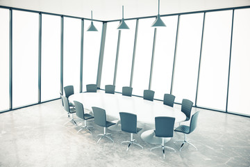 Conference room interior