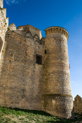 Fototapeta na wymiar Belmonte Castle, La Mancha, Spain