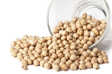 chickpeas in bowl.