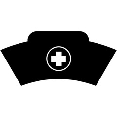 Obraz premium Nurse hat icon