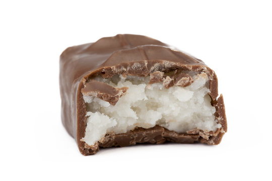  chocolate bar with coconut filling