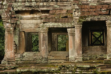 Plakat Preah Kahn temple, Cambodia 