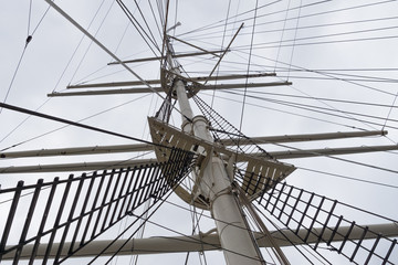Rickmer Rickmers, Hamburg, Takelage